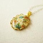 Sterling silver necklace wi..